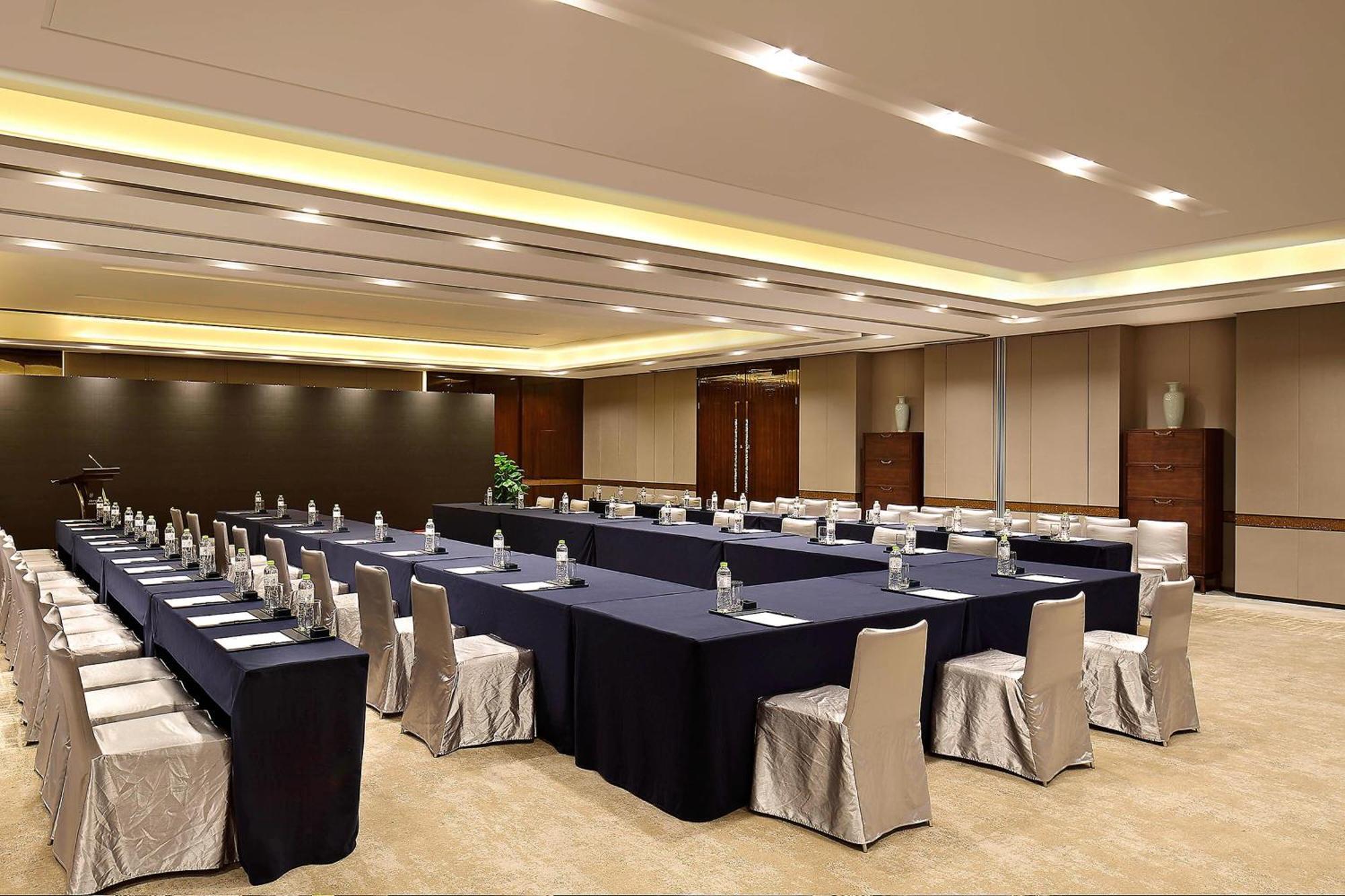 Sheraton Grand Hangzhou Binjiang Hotel Exterior foto