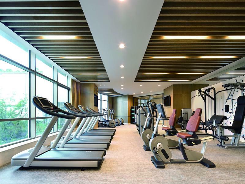 Sheraton Grand Hangzhou Binjiang Hotel Exterior foto